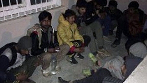 Gaziantep'te 19 göçmen yakalandı