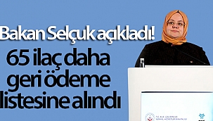 65 ilaç daha geri ödeme listesine alındı