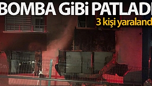 Ankara'da doğalgaz patlaması: 3 yaralı