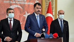 Çevre ve Şehircilik Bakanı Batman'dan Deprem Hakkında Bilgi Verdi