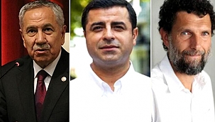 Bülent Arınç: Demirtaş ve Kavala'yı Serbest Bırakın