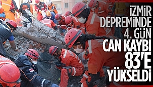 Depremde Can Kaybı 83'e Yükseldi