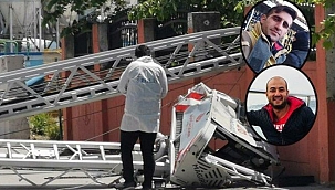 2 itfaiyecinin katili ithal yangın merdiveni çıktı!