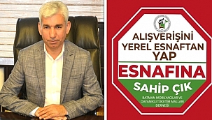 Batman'da Yerel Esnafa Sahip Çıkın