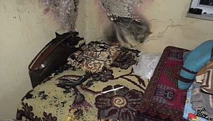 Bu evdeki eşyalar kendiliğinden yanıyor iddiası