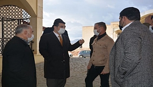 Hasankeyf Kaymakamı'ndan esnaf turu