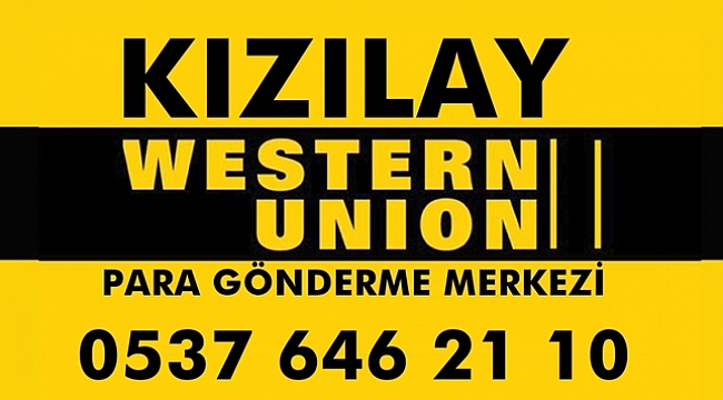 Kızılay Western Union Para Transfer Merkezi