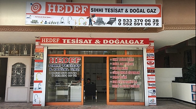 Batman Hedef sıhhi tesisat ve doğalgaz tamir bakım