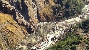 Hindistan'da buzul felaketi 150 Ölü