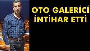 Oto Galerici İntihar Etti