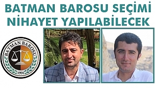 Batman Barosu Seçimi Nihayet Yapılacak
