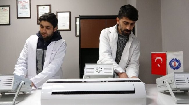 Koronavirüsü yok eden cihaz Van'dan 4 ülkeye ihraç edildi