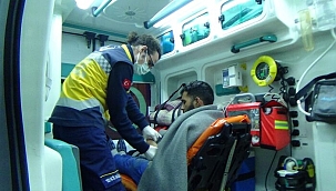 Patates kızartmak isterken evi yaktı