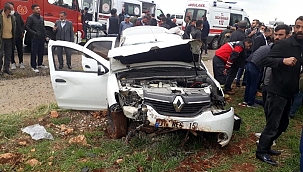 Silvan Batman yolunda otomobil takla attı: 1 ölü, 1'i çocuk 3 yaralı