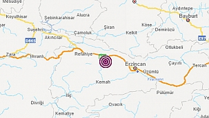 Son dakika... Erzincan'da 4.3 büyüklüğünde deprem!