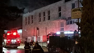 Süt fabrikası alevlere teslim oldu, 200 güvercin telef oldu