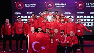 Avrupa Güreş Şampiyonası'nda 8 madalya