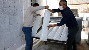 Şanlıurfa'da 'buz devri' başladı