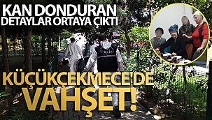 Annesinin bacağını kesip etlerini bıçakla kemikten ayırmış