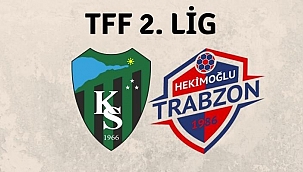 Kocaelispor-Hekimoğlu Trabzon maçında gol sesi çıkmadı