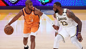 NBA'de Gecenin Sonuçları: Suns, Lakers serisinde durumu eşitledi