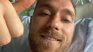 Christian Eriksen hastaneden ilk paylaşımını yaptı ve son durumunu anlattı! 