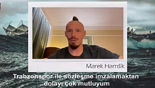Son dakika... Trabzonsporlu Marek Hamsik'ten ilk sözler!