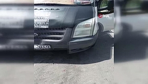 Batman'da kamyonet otomobile arkadan vurdu: 2 yaralı