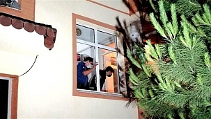 Eşinin boğazını keserek öldürdü