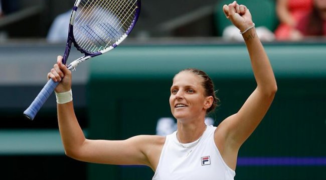 Wimbledon'da tek kadınlar finalinde Barty'nin rakibi Pliskova oldu