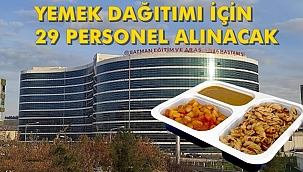 Batman Araştırma Hastanesi Yemekhanesine 29 Personel Alınacak