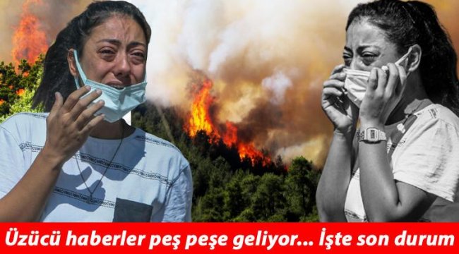 Yangında son durum... Bir kentte daha kâbus başladı!