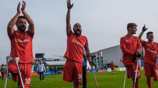 Son dakika... Ampute Milli Takımımız gol yemeden yarı finalde!