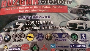 Batman Rüzgar Oto Motor Tamir Bakım
