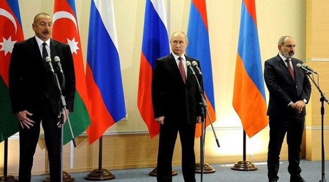 Rusya, Azerbaycan ve Ermenistan'dan ortak bildiri