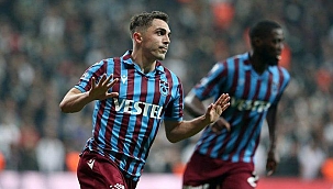 Trabzonspor Beşiktaş karşısında uzatmalarda güldü: 2-1