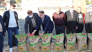 Batman'da 104 ton ekmeklik buğday tohumu dağıtıldı