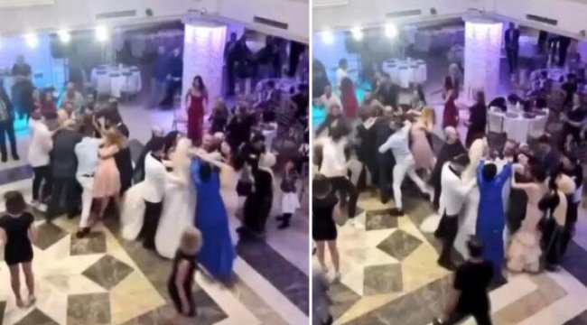 İstek Şarkı Yüzünden Erkek tarafı ve kız tarafı birbirine girdi, düğün karakolda bitti
