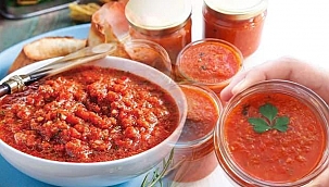 Kışlık acılı ezme nasıl yapılır? Kahvaltılık acı ezme tarifi...