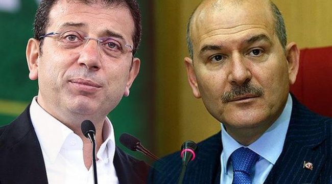 Ekrem İmamoğlu: Soylu ülke adına güvenlik tehdididir Erdoğan Gereğini Yapmalı