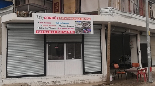 Gündüz Batmanda Halı Yıkama