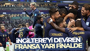 İngiltere'yi deviren Fransa yarı finalde