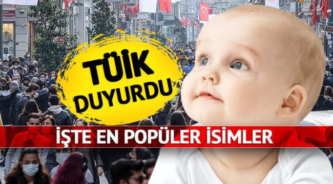Türkiye'de en çok tercih edilen bebek isimleri Yusuf ve Zeynep
