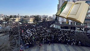 Batman'da Onbinler Kur'an'a Saldırıyı Lanetledi