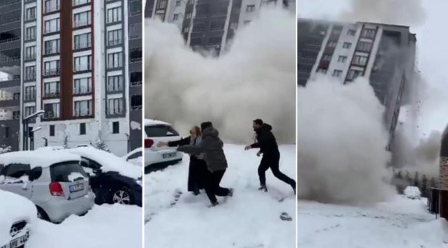 Malatya'da 6 ay önce inşa edilen bina deprem sırasında yerle bir oldu