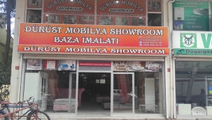 Dürüst Mobilya Showroom Baza imalatı