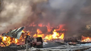 Kastamonu'da yangın felaketi! Çok sayıda ev küle döndü