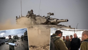 Siyonist İşgalciler Sadece Konuşuyor "Gazze Şeridi'ne gireceğiz"