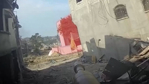 Kassam Tugayları görüntüleri paylaştı! Gazze'deki İsrail askerleri böyle vuruldu