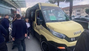 Bahçelievler'de genç kadın şehir içi minibüsünde doğum yaptı